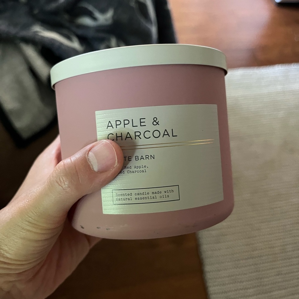 Free w any purchase. Used White Barn Pink Charcoal Apple Bath & Body Collection